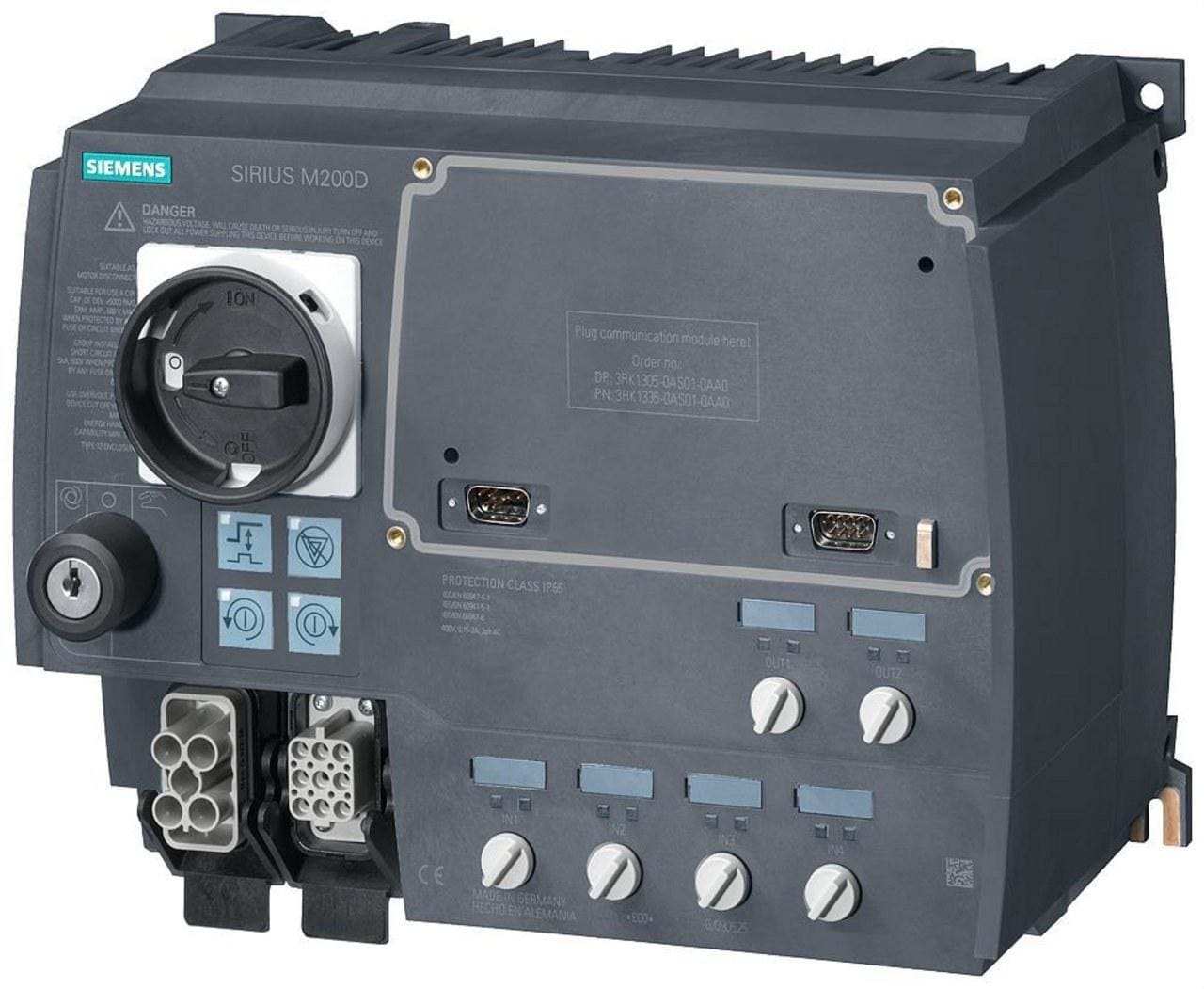 SIEMENS - Arrancador inversor electrónico 0,9Kw 0,15-2A 4DI/2DO