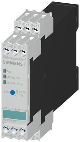 SIEMENS - Módulo de desacoplamiento datos AS-I 2x4A SCHR
