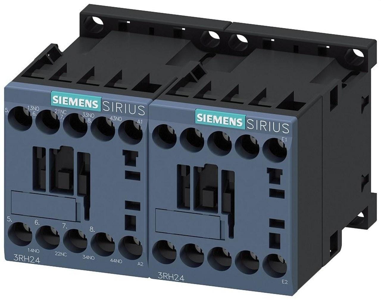 SIEMENS - Contactor auxiliar 3NA+1NC CA 110V 50Hz 120V 60Hz