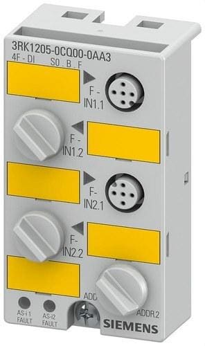 SIEMENS - Módulo compacto ASIsafe K45F IP67 digital 4ED M12