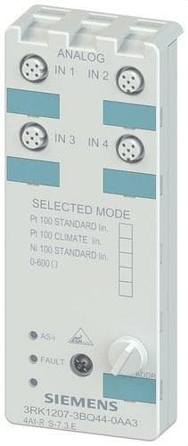 SIEMENS - Módulo compacto AS-Interface 4EA 4 entradas PT100