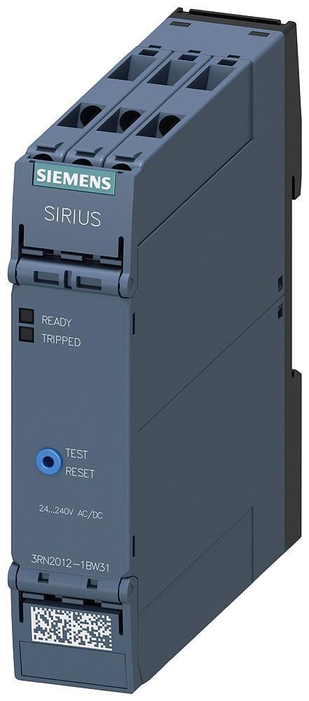 SIEMENS - Relé protección estándar, caja de 22,5mm, bornes de tornillo, 2 conmutados biestables US=AC/DC 24V-240V