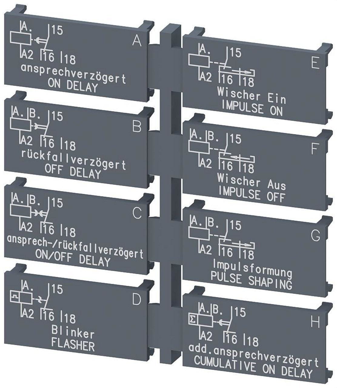 SIEMENS - Juego placas para aparato multifuncional 1 conmutador