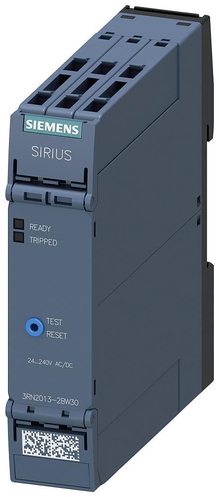 SIEMENS - Relé protección estándar, caja de 22,5mm, bornes de resorte, 2 conmutados US=AC/DC 24V-240V