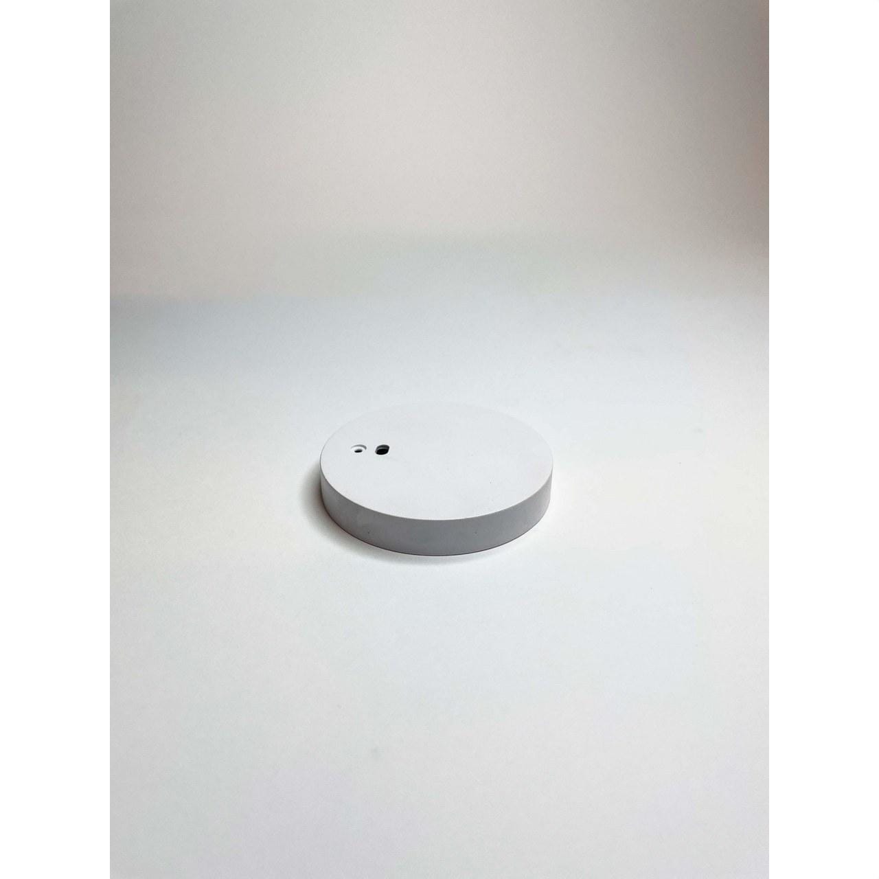 BLUELED - Tapa final con agujero para perfil suspensder blanco 40mm