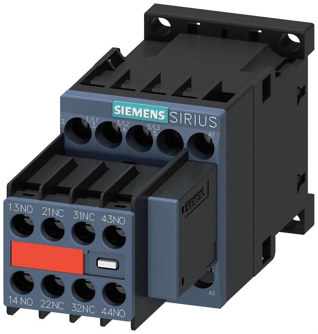 SIEMENS - Contactor 5,5Kw 110-120V Varistor 3 polos borne tornillo