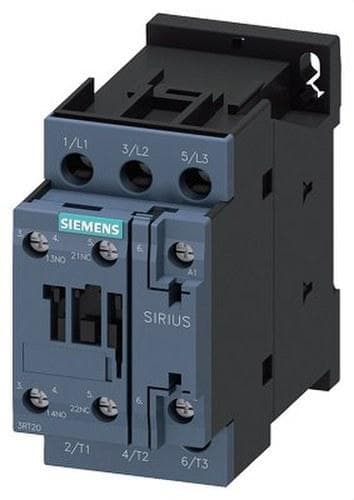 SIEMENS - Contactor AC3 7,5Kw 1NA+1NC 110-120V S0 tornillo