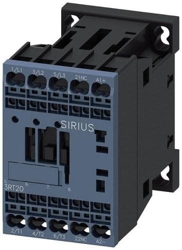 SIEMENS - Contactor AC3 5,5Kw 400V 1NC CC 24V S00 resorte