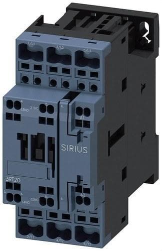 SIEMENS - Contactor AC3 11Kw 1NA+1NC CA 24V S0 resorte