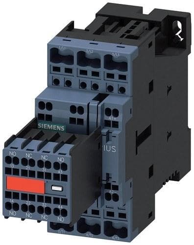 SIEMENS - Contactor AC3 11Kw 2NA+2NC CC 24V S0 resorte