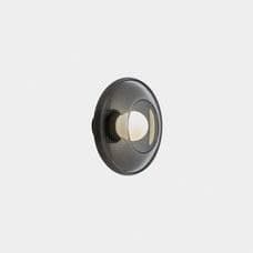 LEDS-C4 - APLIQUE TRIP GLASS E14 7W NEGRO METALIZADO