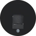 HAGER - Tapa Protección suciedad portaetiquetas R1/R3 negro