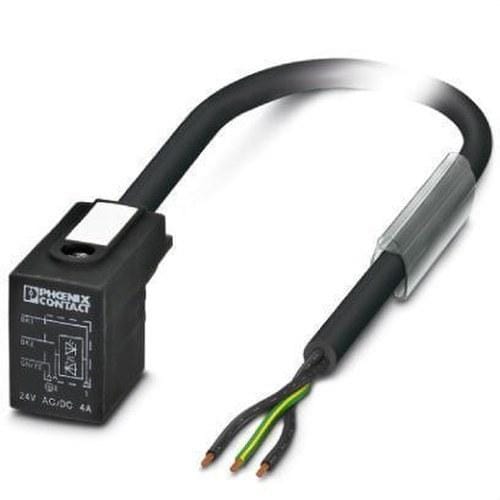 PHOENIX CONTACT - Cable SAC-3P-3,0-PUR/BI-1L-Z para sensores/ actuadores