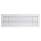 AIRZONE - Rejilla lineal clip regulación 800x100mm blanco