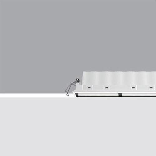 IGUZZINI - Luminaria LASER BLADE-S 15 LED DALI WW blanco/negro