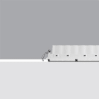 IGUZZINI - Luminaria LASER BLADE-S 15 LED DALI WW blanco/negro