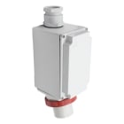 ILME - Base mural M 32A 3P + N + TT 380V IP67 6 horas rojo