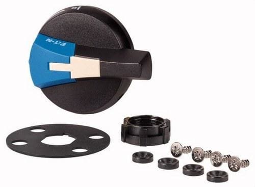 EATON - Maneta bloqueable por candado negra / azul para interruptores R9
