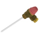 TIEMME - Válvula de seguridad 1916 M tubo de cobre 3/4"x22 4Bar combinada para temperatura y presión