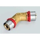 TIEMME - CODO 45° 1661 D.40-40MM P/TUB.MLTCP.