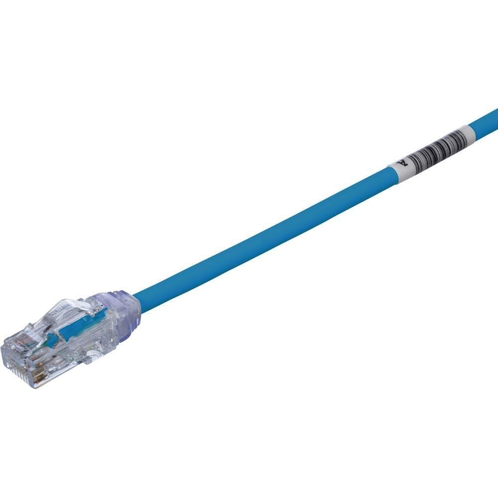 PANDUIT - CAT 6A 28AWG UTP PATCH CORD CM/LSZH, BLUE, 2 METER
