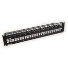 CORNING - VOLPPCBF48K RJ-45 PANEL 48P 2U BLA ALU
