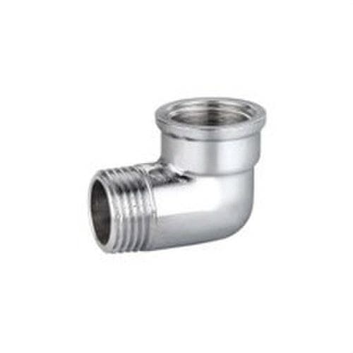 CONEX/BANINGER - Codo 90° M-H 8092M diámetro 1/2" niquelado