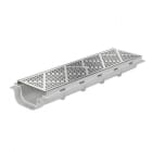 ALIAXIS - Canaleta con tornillo PVC S322 500x130x64 inoxidable