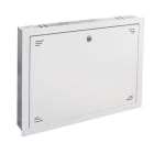 IDE - Registro ICT RTR 500X600X80 metálico empotrar paredes convencionales + base tipo schuko doble