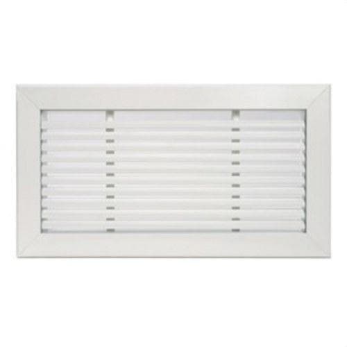 AIRZONE - Rejilla lineal 15º 2000x100 clip terminal derecho blanco