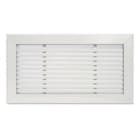 AIRZONE - Rejilla lineal 15º 2000x100 clip tramo central blanco