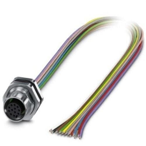 PHOENIX CONTACT - Conector enchufable SACC-DSI-M12FS-8P-M16XL/0,5