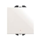 SIMON - Interruptor pulsante piloto SIMON 270-EMPOTRAR 16 AX blanco mate