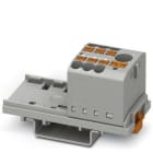PHOENIX CONTACT - Bloque para distribución PTFIX 6/6X2,5-NS35 GY