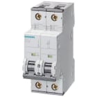 SIEMENS - Interruptor automático accesoriable 15kA curva-C 1 polo+neutro 4A