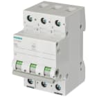 SIEMENS - Interruptor 70mm 400V 3 módulos 35mm² 3 polos 40A