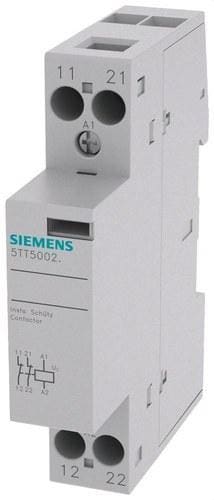 SIEMENS - Contactor de instalación 2 NC 230V AC 400V 20A con mando 24V AC/DC