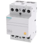 SIEMENS - Contactor de instalación 2 NC+2 NC 230V AC 400V 40A con mando 230V AC 220V DC