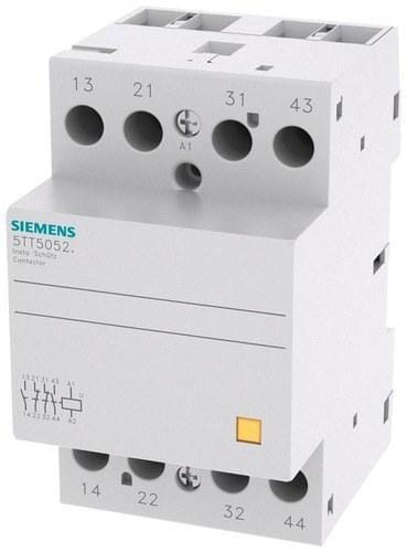 SIEMENS - Contactor de instalación 2 NA+2 NC 230V AC 400V 63A con mando 230V AC 220V DC