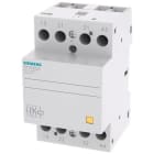 SIEMENS - Contactor de instalación 2 NA+2 NC 230V AC 400V 63A con mando 230V AC 220V DC