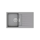 ROCA - Fregadero QUARZExOSLO-85 860x500 gris