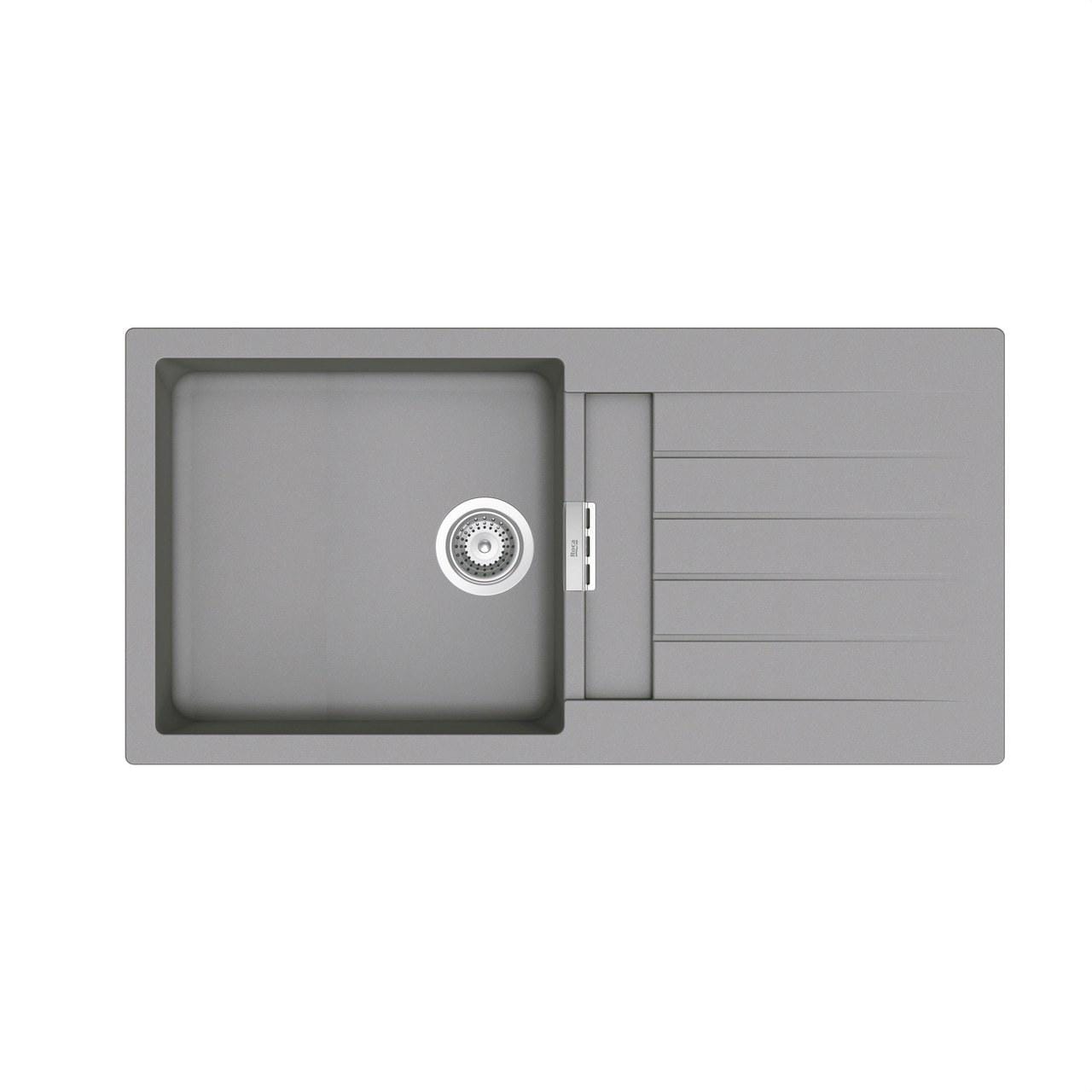 ROCA - FREGADERO QUARZEXOSLO-100 1000X500 GRIS