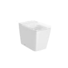 ROCA - Taza para tanque alto o empotrable INSPIRA SQUARE salida dual blanco