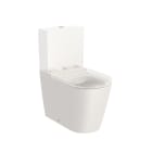 ROCA - Inodoro tanque bajo 645mm beige INSPIRA ROUND adosado pared
