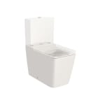 ROCA - Taza para tanque bajo rimless beige INSPIRA SQUARE salida dual