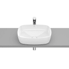 ROCA - Lavabo sobre encimera 500x370x140 soft blanco mate