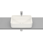 ROCA - Lavabo sobre encimera 500x370x140 cuadrado beige