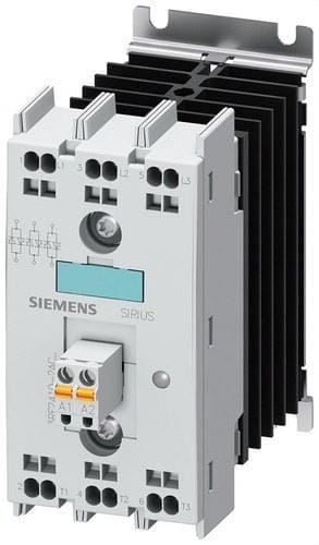 SIEMENS - Contactor 3RF2 10A 4-30V CC 3 fases conexión resorte