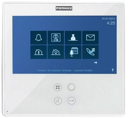 FERMAX - Monitor SMILE TOUCH LYNX blanco