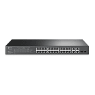 TP-LINK - TP-LINK TL-SL2428P SWITCH 24X10/100MBPS POE+ 4XGB